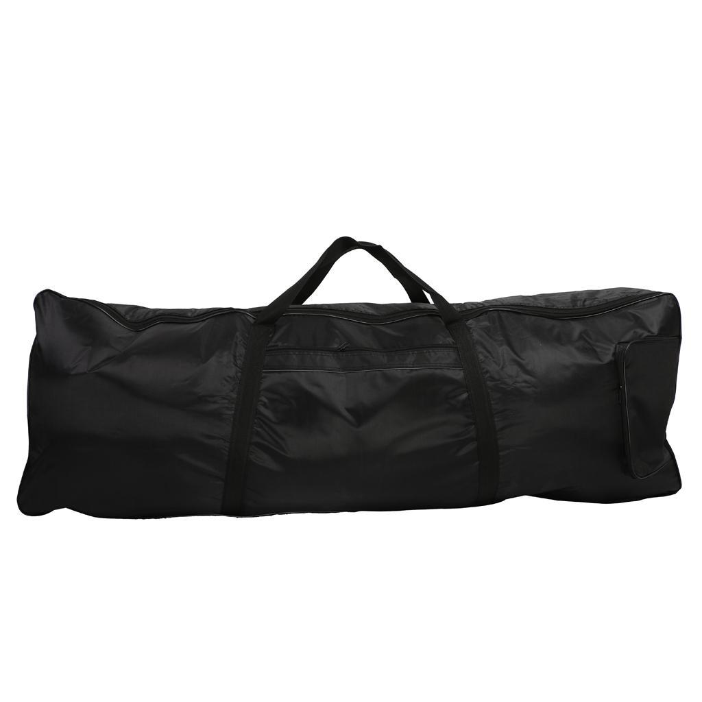 61-key Electronic Keyboards Electric Piano Organ Gig Bag Case Organizer