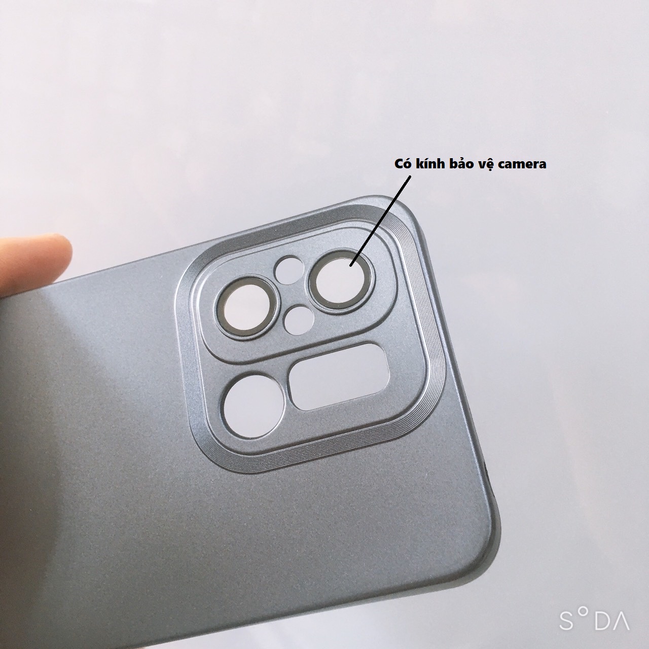 Ốp lưng cho Xiaomi Redmi 12C TPU màu nhám chống vân tay, viền vuông sang trọng