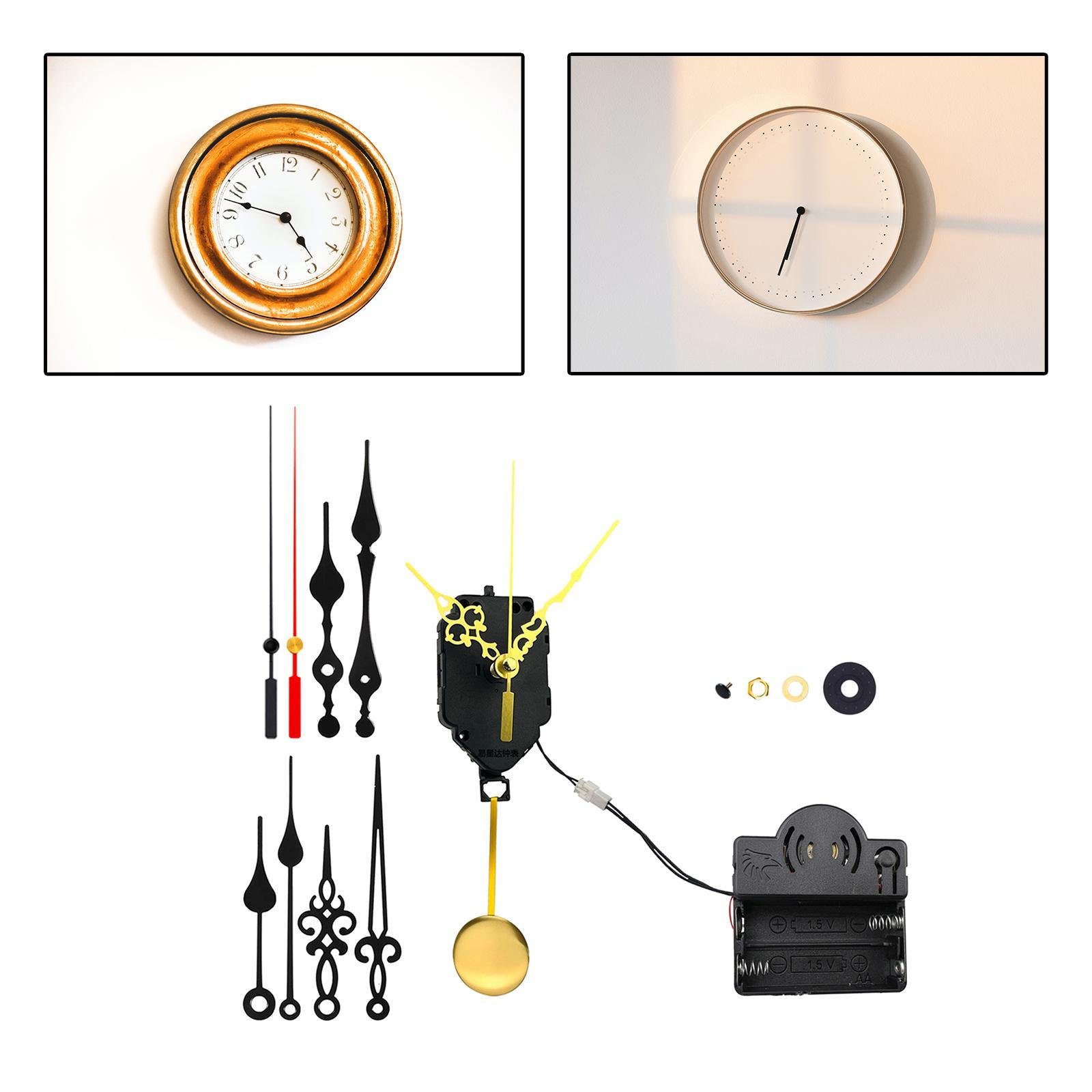 Clock Movement Mechanism Chime Music Box DIY Wall Clock Accessory
