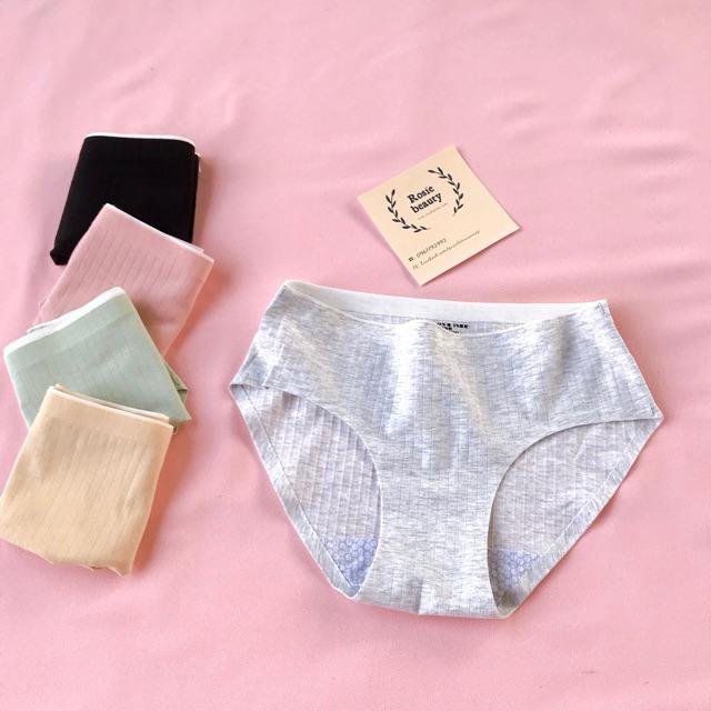 Quần lót nữ, quần lót cotton không viền siêu thấm hút mồ hôi thoáng mát mùa hè Q/C034