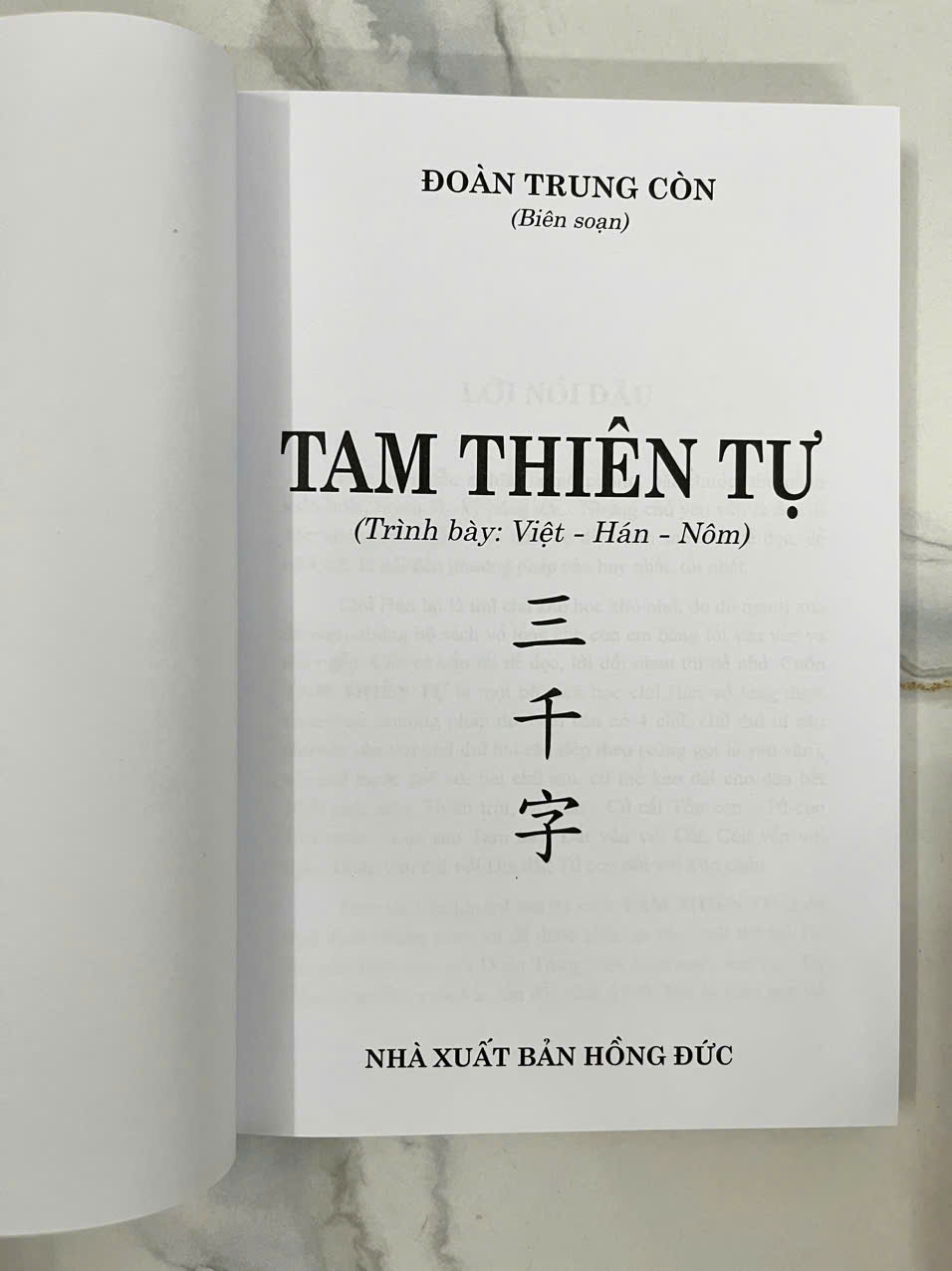 Tam thiên tự - Đoàn Trung Còn