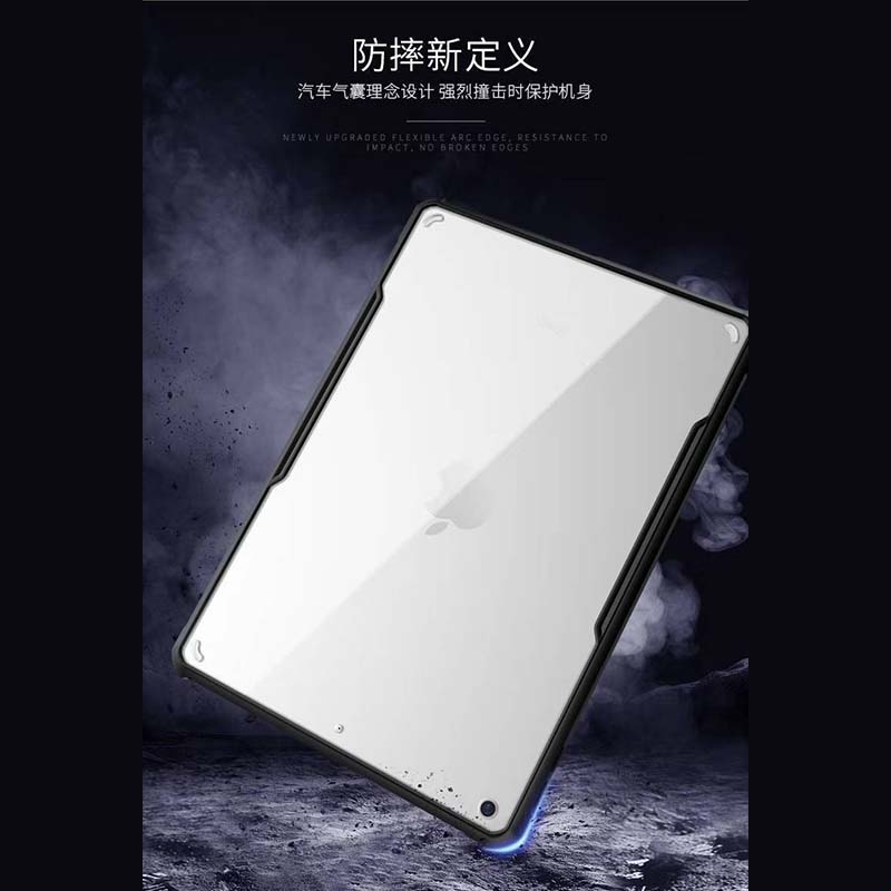 Ốp lưng dành cho iPad 10.2 inch Gen 7/8/9,  trong viền màu chống ố chống sốc cao cấp - Hàng chính hãng