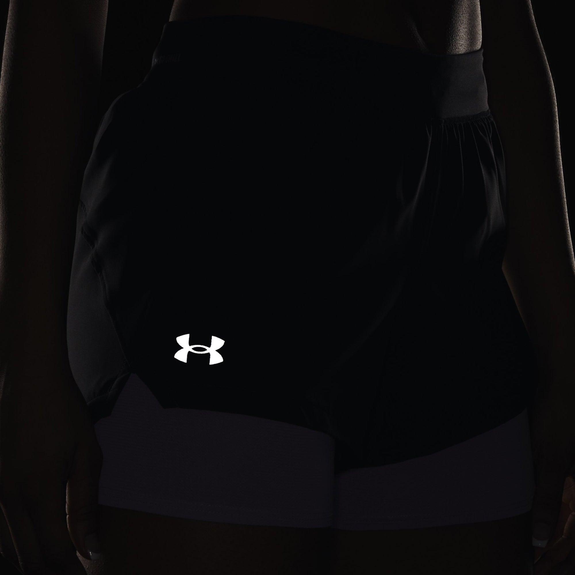 Quần ngắn thể thao nữ Under Armour Iso-Chill Run 2N1 - 1361582-011