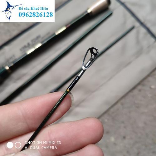 Cần lure Cemreo Mancans 4 khúc máy đứng 2m1 và 2m4 cần lure ngọn M