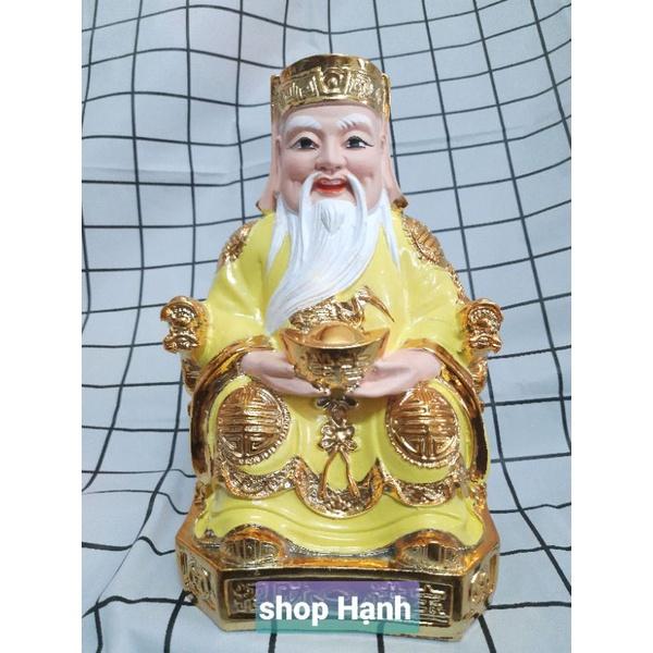 Tượng Ông Địa Thần Tài cao 25 cm