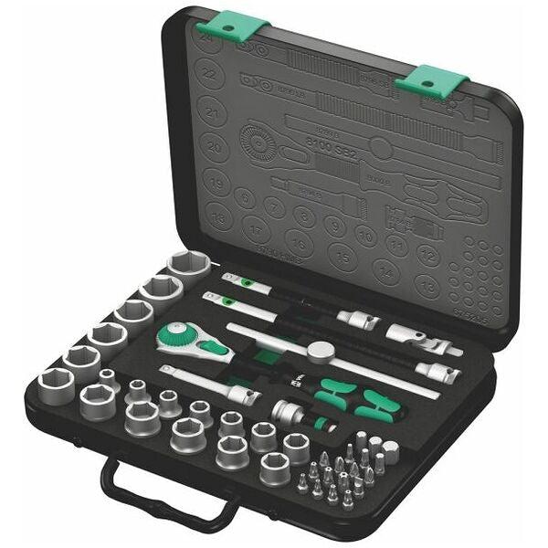 SET 43 CHI TIẾT 3/8 INCH 8100 SB 2 WERA L60020 1931 05003594001