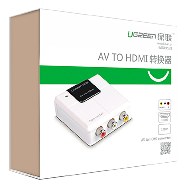 Bộ Chuyển Đổi Ugreen AV Sang HDMI 40225 - Hàng Chính Hãng