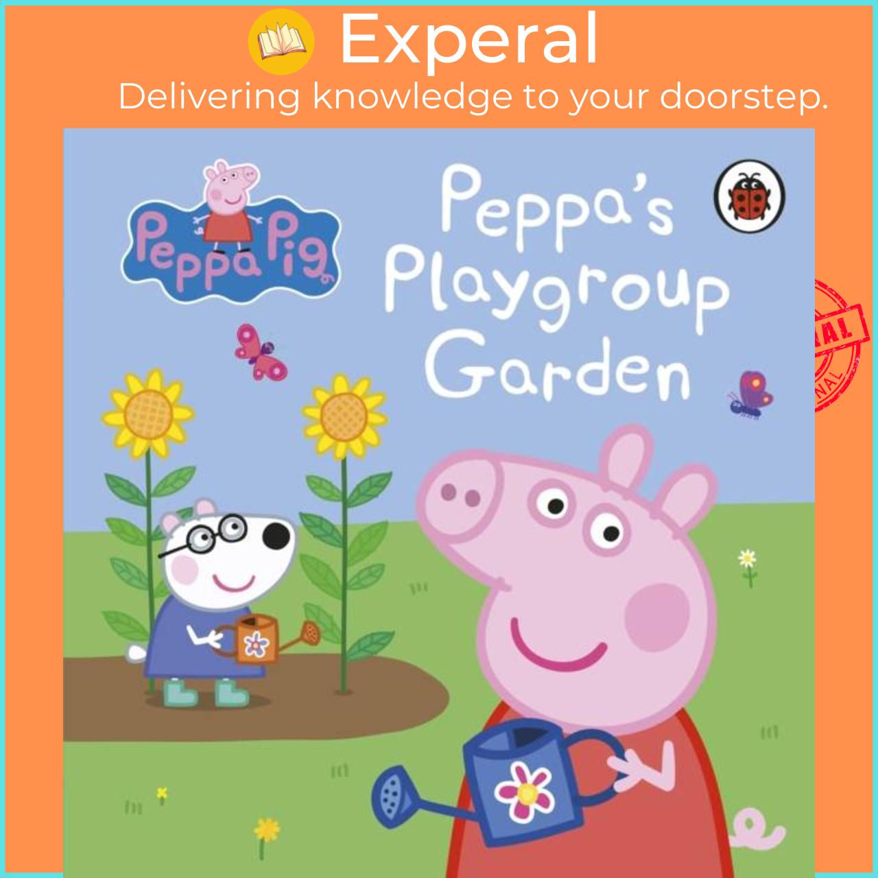 Sách - Peppa Pig: Peppa's Playgroup Garden by Peppa Pig (UK edition, boardbook)