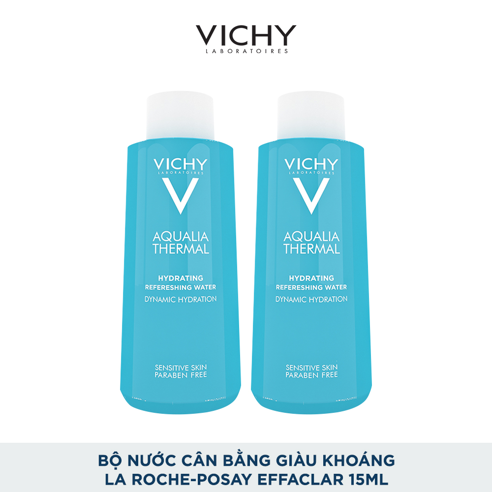 [GIFT] Bộ quà tặng nước hoa hồng thải độc tố làm mềm da Vichy Aqualia Thermal 30ml