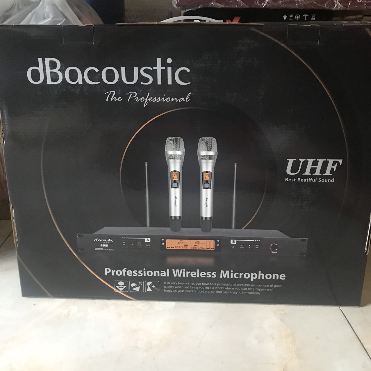 Micro không dây DB Acoustic 450II v2 - Năm 2022- Hàng chính hãng