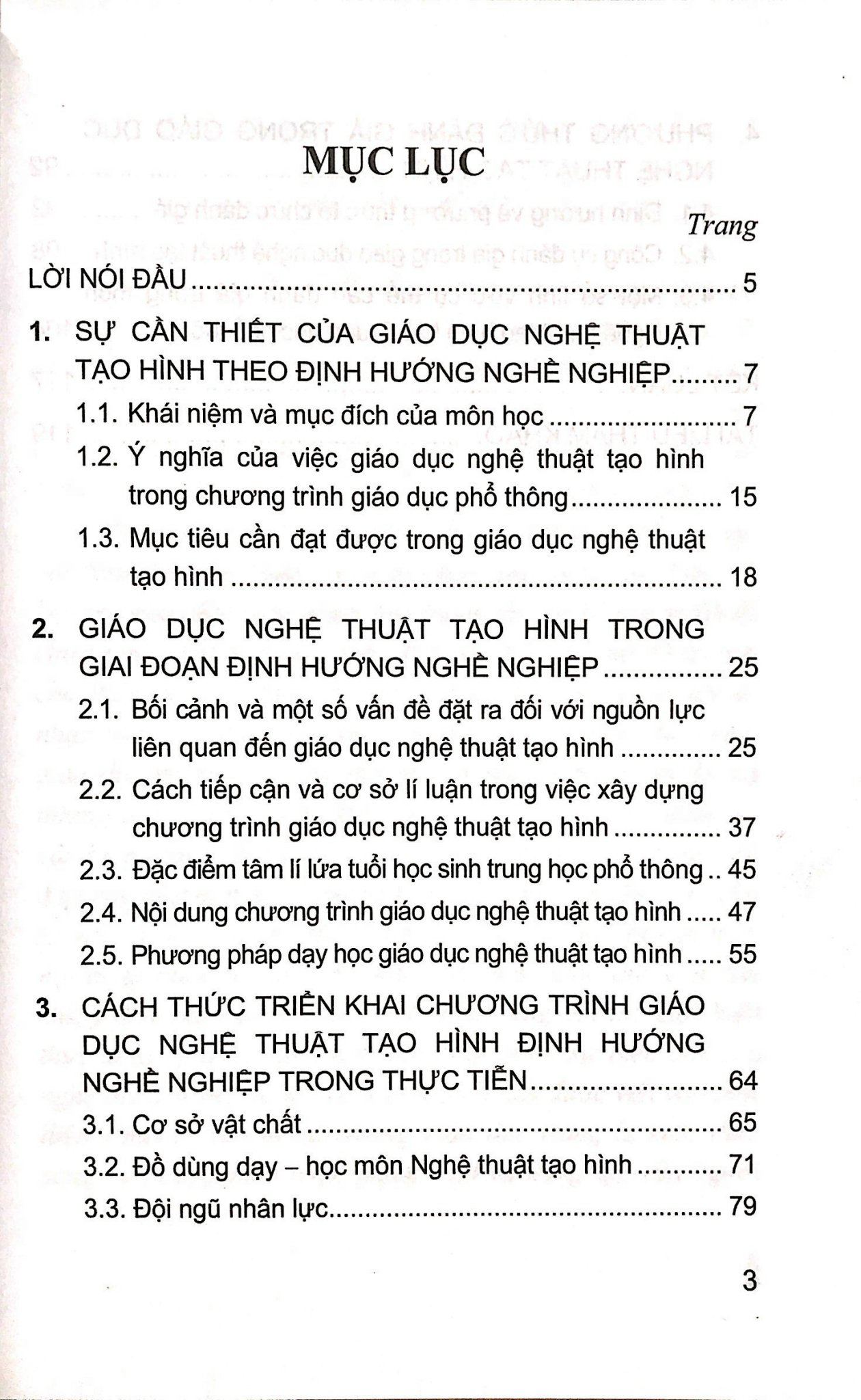 Giáo Dục Nghệ Thuật Tạo Hình - Giai Đoạn Giáo Dục Định Hướng Nghề Nghiệp