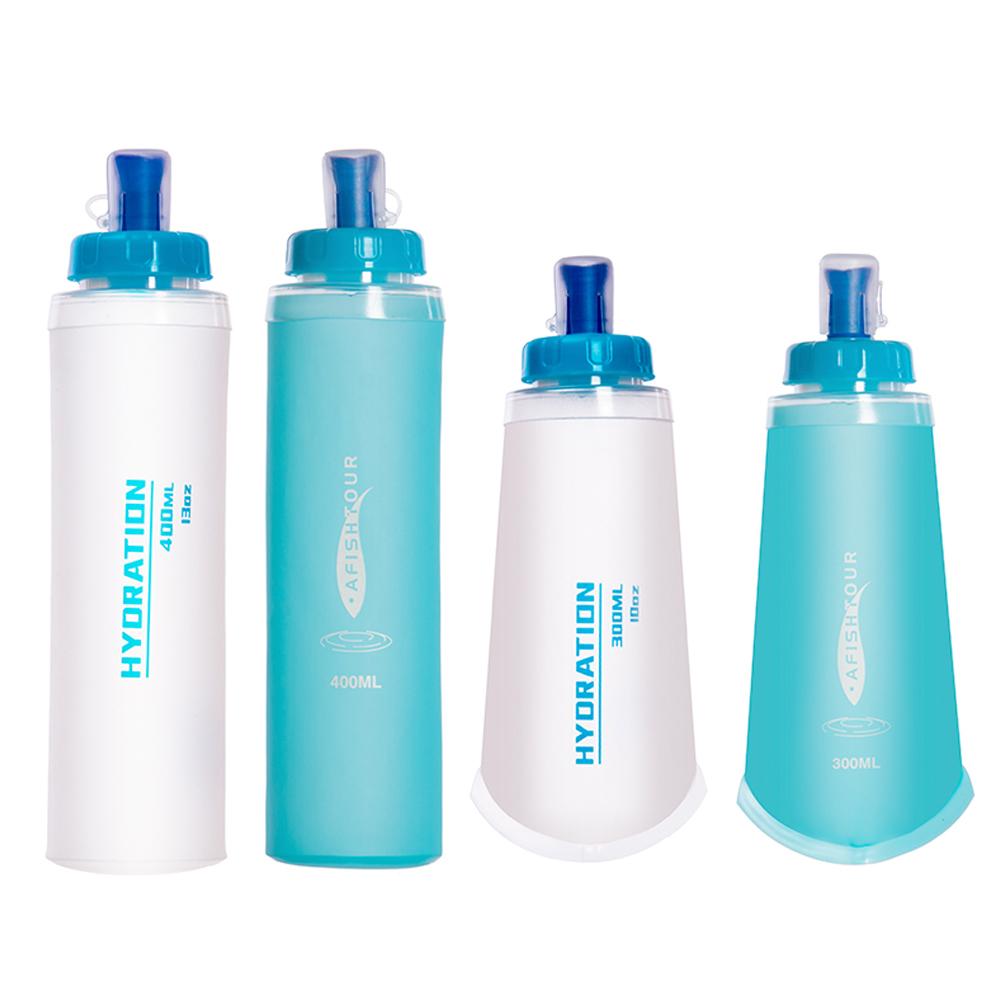 Túi nước thể thao 300ML/400ML loại mềm cầm cho hoạt động thể thao chạy bộ ngoài trời