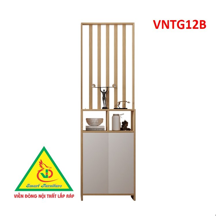 TỦ TRANG TRÍ KIÊM VÁCH NGĂN PHÒNG VNTG12_ Nội thất lắp ráp Viendong Adv