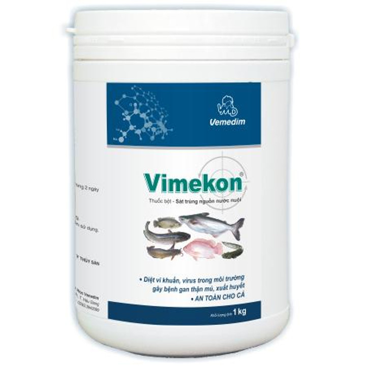 Vemedim VIMEKON - Sát trùng nguồn nước nuôi thủy sản cho cá.