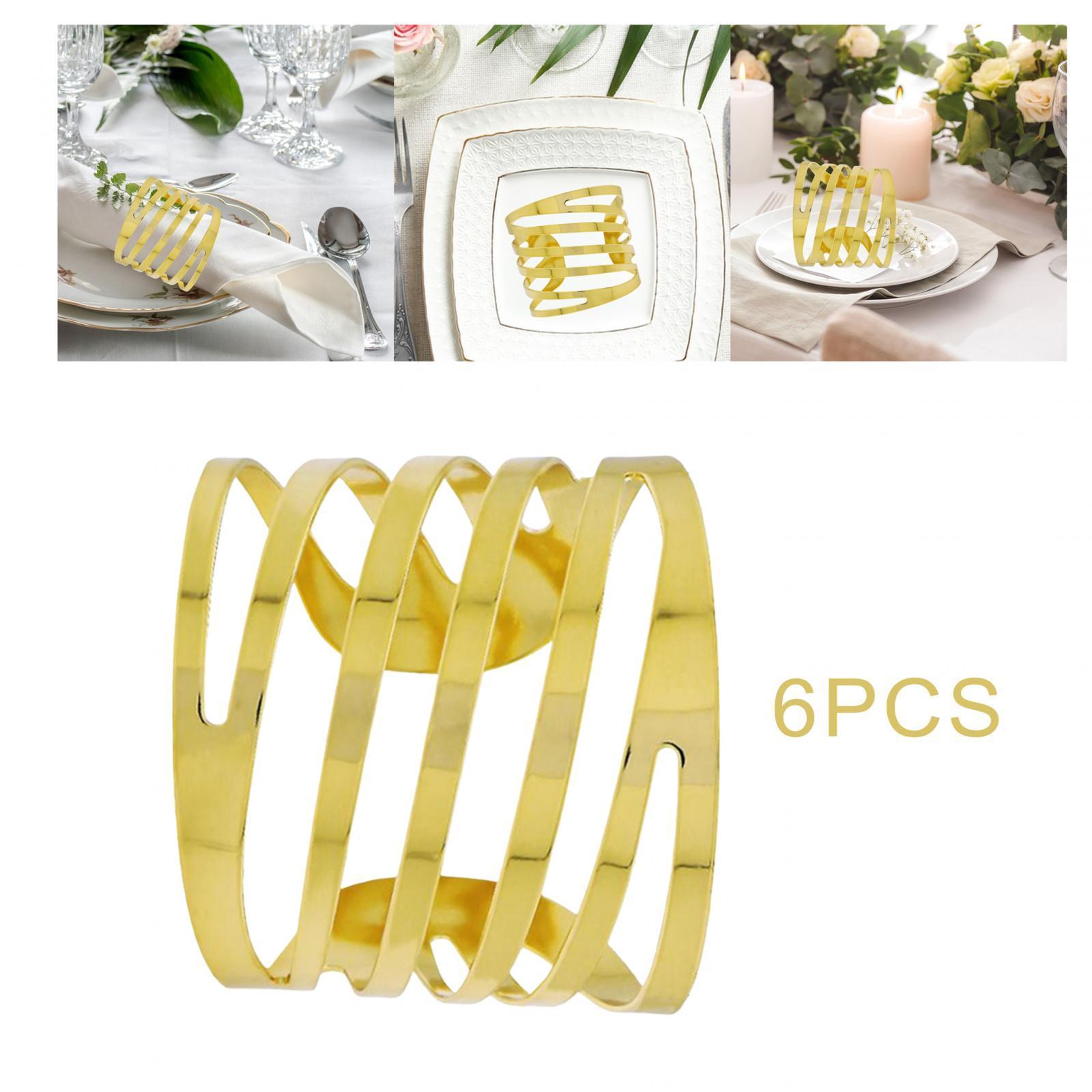 Napkin Rings Holder Stand Tissue Dispenser for Kitchen Countertop Home Party