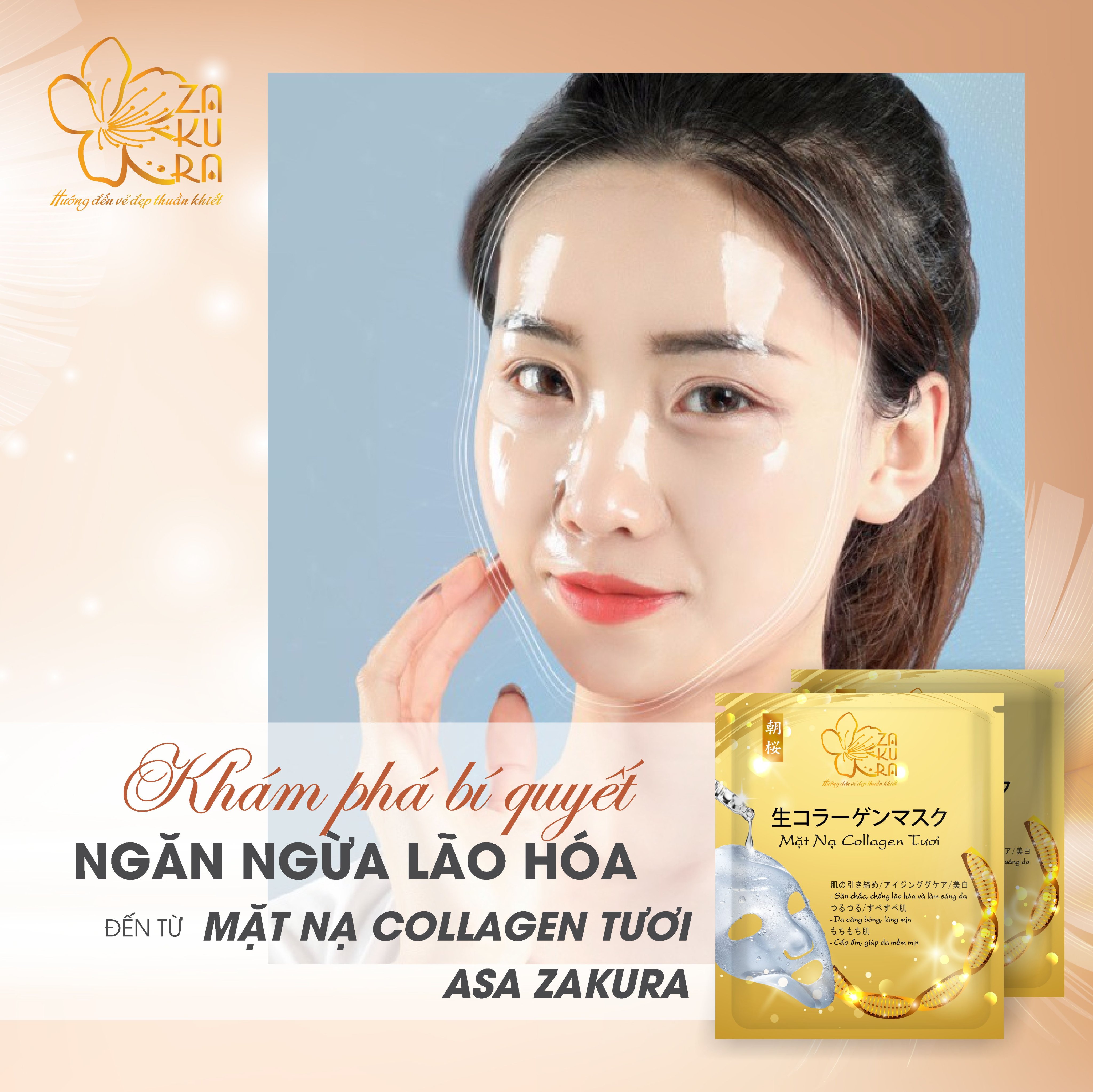 COMBO 3 HỘP MẶT NẠ COLLAGEN TƯƠI ( TẶNG THÊM 1 MIẾNG NẠ COLLAGEN TƯƠI )