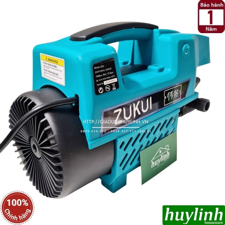 Máy xịt rửa xe cao áp tự hút nước Zukui Z20 - 2400W - Hàng chính hãng