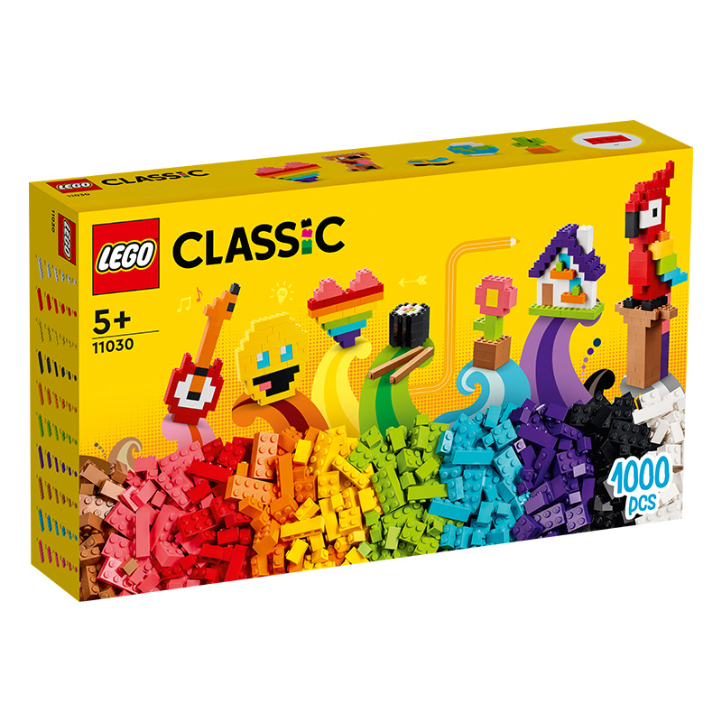 Đồ Chơi Lắp Ráp LEGO Bộ Gạch Sáng Tạo Pixel 11030