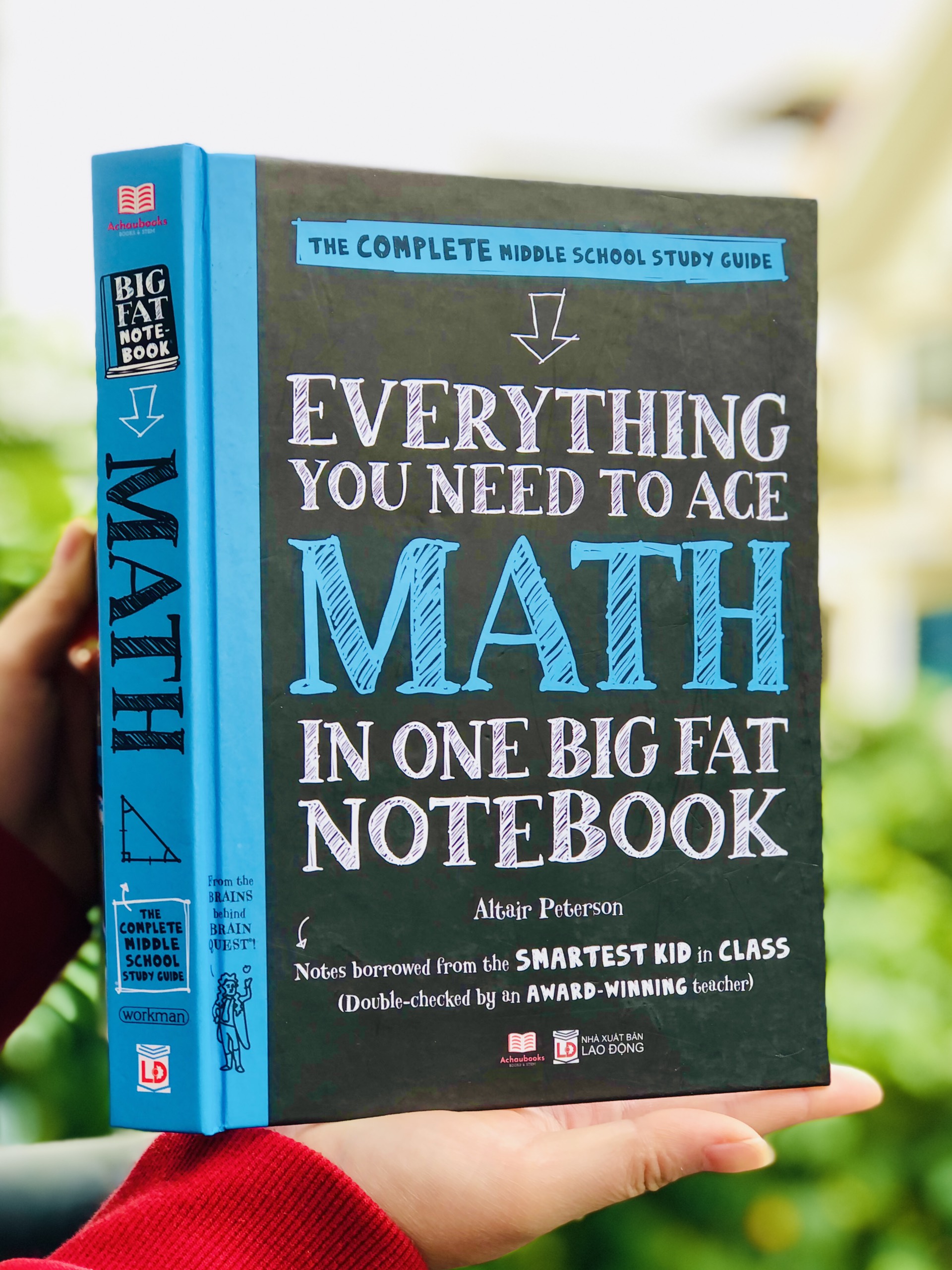 Sách Everything you need to ace Maths - Sổ Tay Toán Học ( Tiếng Anh ), Tổng Hợp Kiến Thức Toán Học Từ Lớp 4 Đến Lớp 9 - Á Châu Books, Bìa Cứng, In Màu