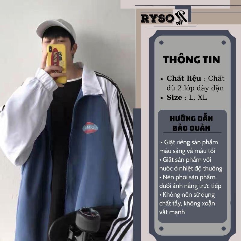 Áo khoác dù dáng bóng chày form rộng unisex phong cách năng động, Áo jacket chui đầu unisex form rộng cực đẹp, Áo khoác dù nam nữ cao cấp