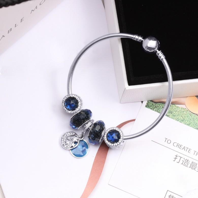 Vòng Bạc S925 ALE Cao Cấp - Vòng Charm Bạc Chuẩn S925 - Mã sản phẩm VONGBAC_DN079