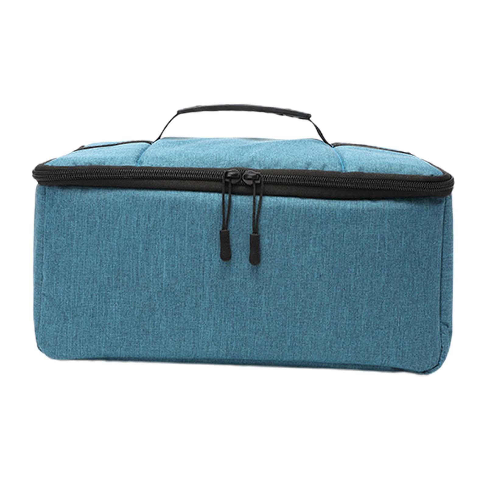 Camera Bag Travel Protective Case, Soft Padded Compact Dustproof Anti Shock with Compartment, Storage Bag Camera Carrying Case for Lens Lenses