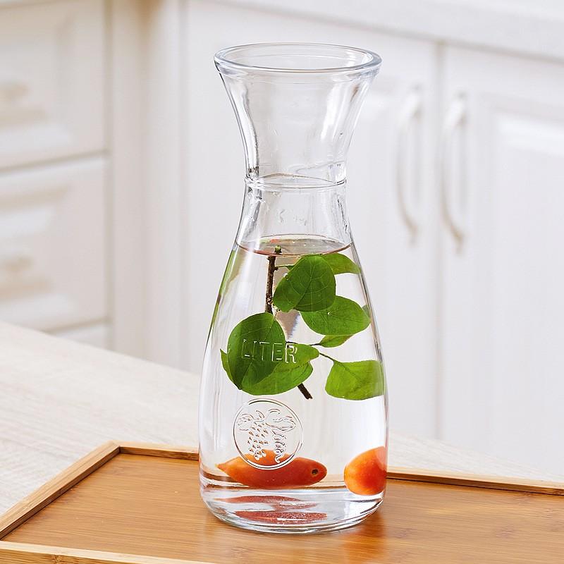 Ly thủy tinh sinh tố 350ml eo cổ