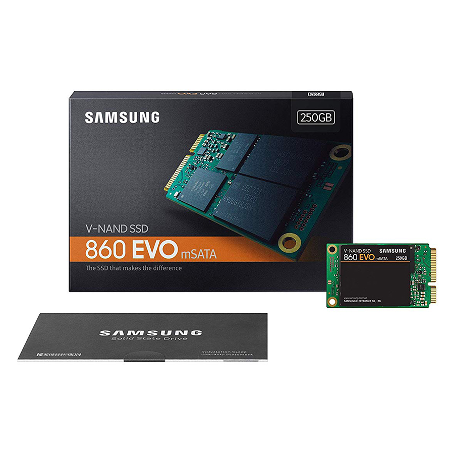 Ổ Cứng SSD Samsung 860 Evo MZ-M6E500BW 500GB Sata III mSata - Hàng Nhập Khẩu