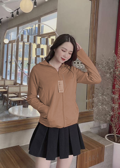 Áo Khoác Nữ Nón Trùm Thời Trang