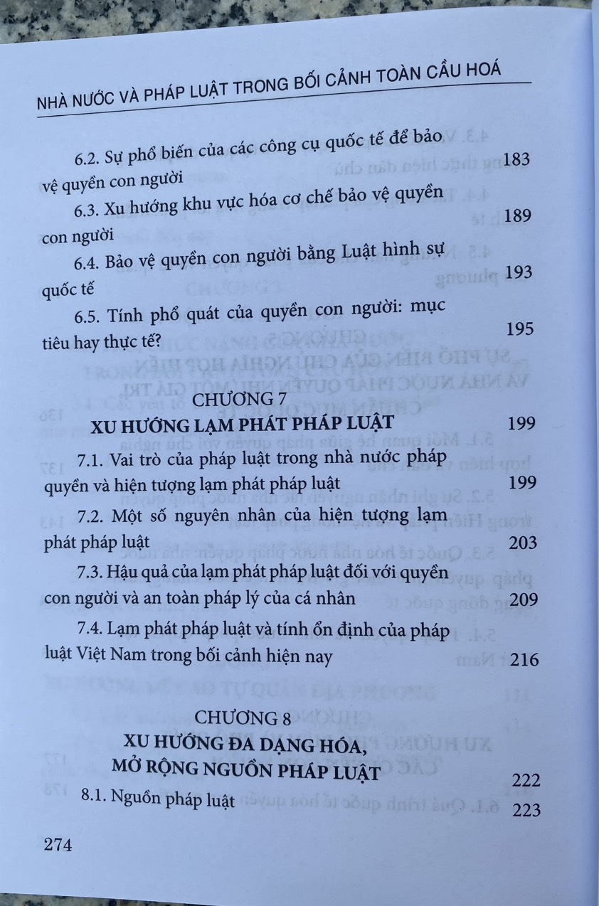 Nhà Nước Và Pháp Luật Trong Bối Cảnh Toàn Cầu Hoá
