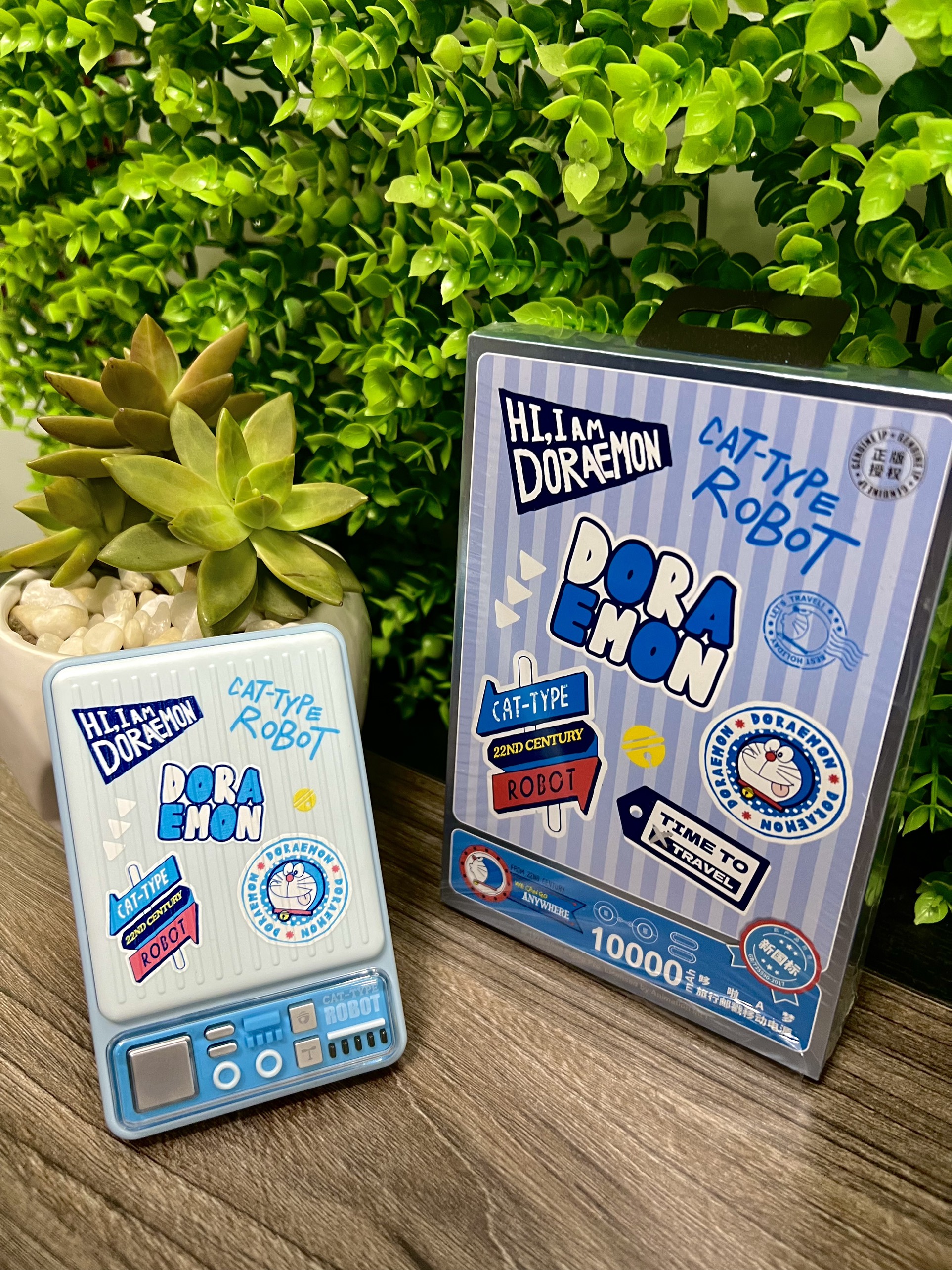 Pin sạc dự phòng Doraemon Rockspace P90 sạc nhanh PD 20w 10000mAh Hàng chính hãng BH 12 tháng