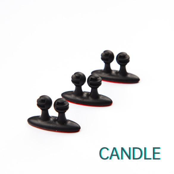 Set 8 Kẹp Giữ Dây Cáp Đa Năng Tiện Dụng Cho Xe Ô Tô