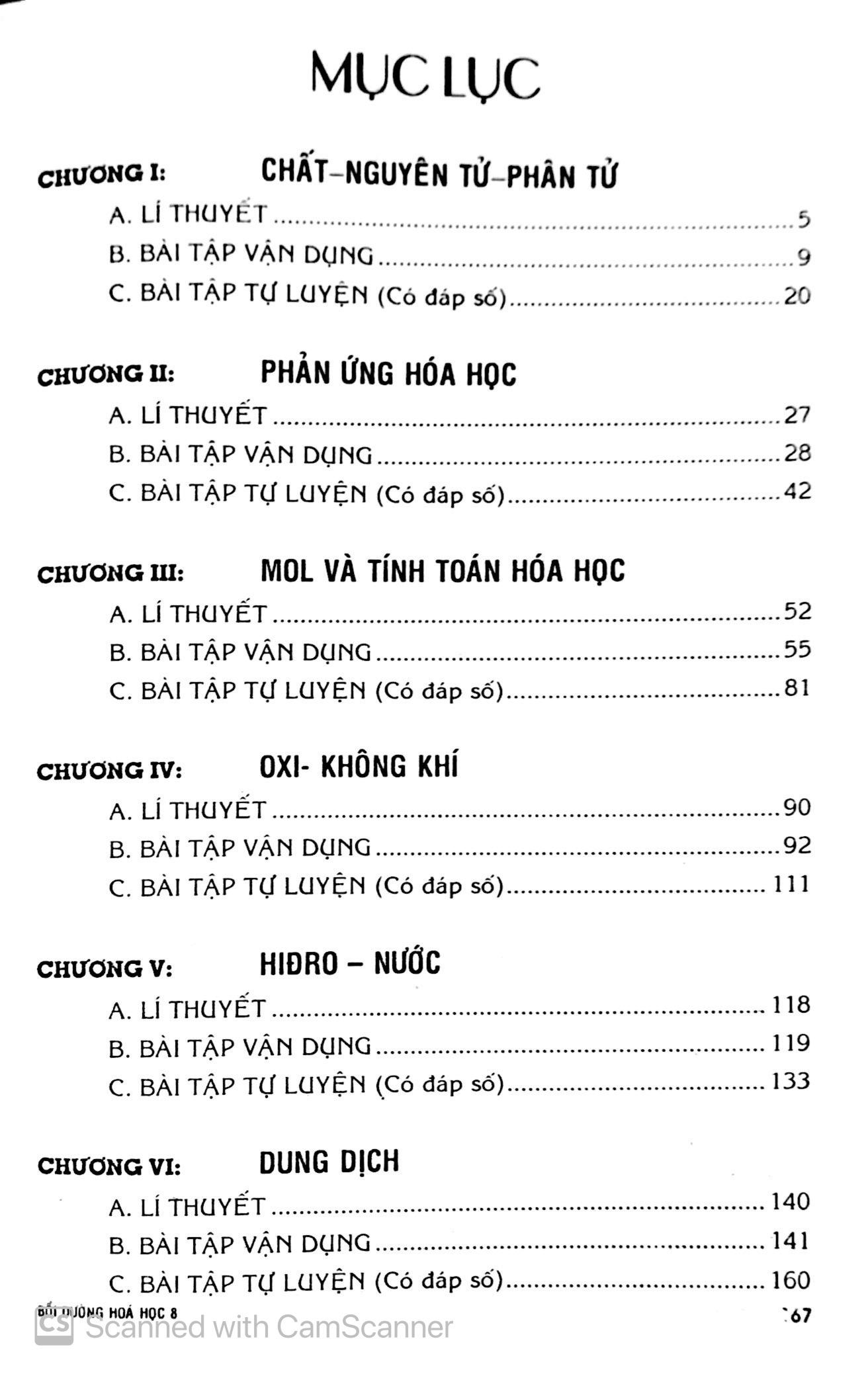 Bồi Dưỡng Hóa Học 8