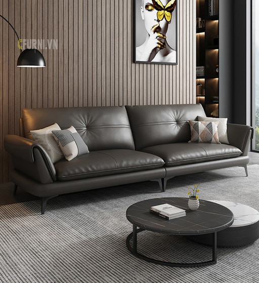 Sofa băng phòng khách sang trọng BMSF24 Tundo KT 2m x 85cm
