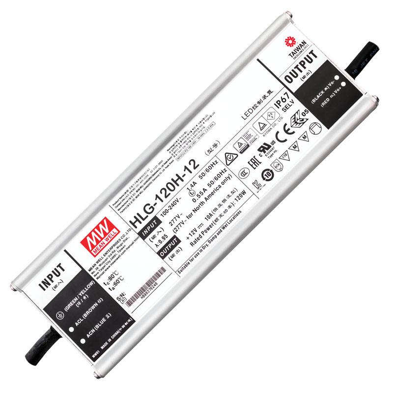 Nguồn Meanwell HLG-120H-12 Hàng nhập khẩu