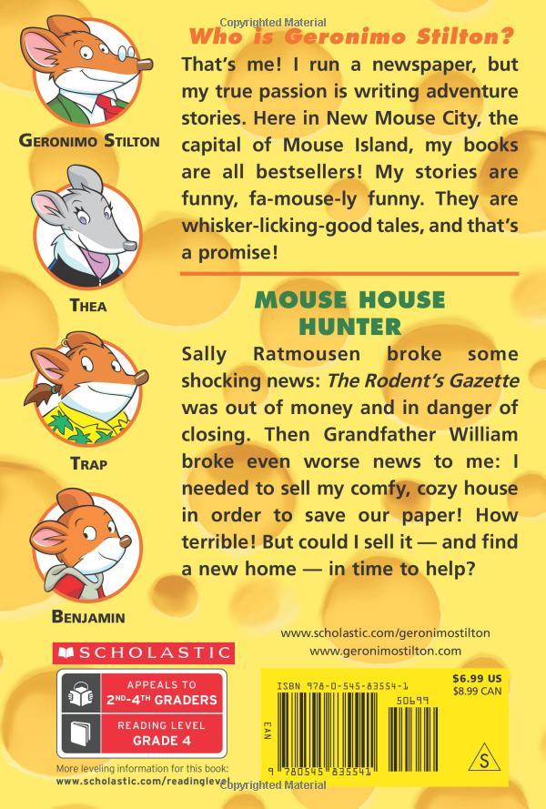 Sách ngoại văn: Geronimo Stilton #61: Mouse House Hunter
