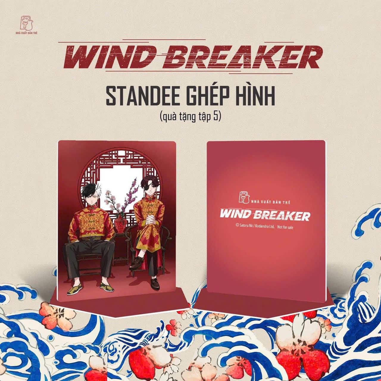 Sách - Wind Breaker - Tập 5 - Tặng Kèm Standee Giấy Bồi Cứng