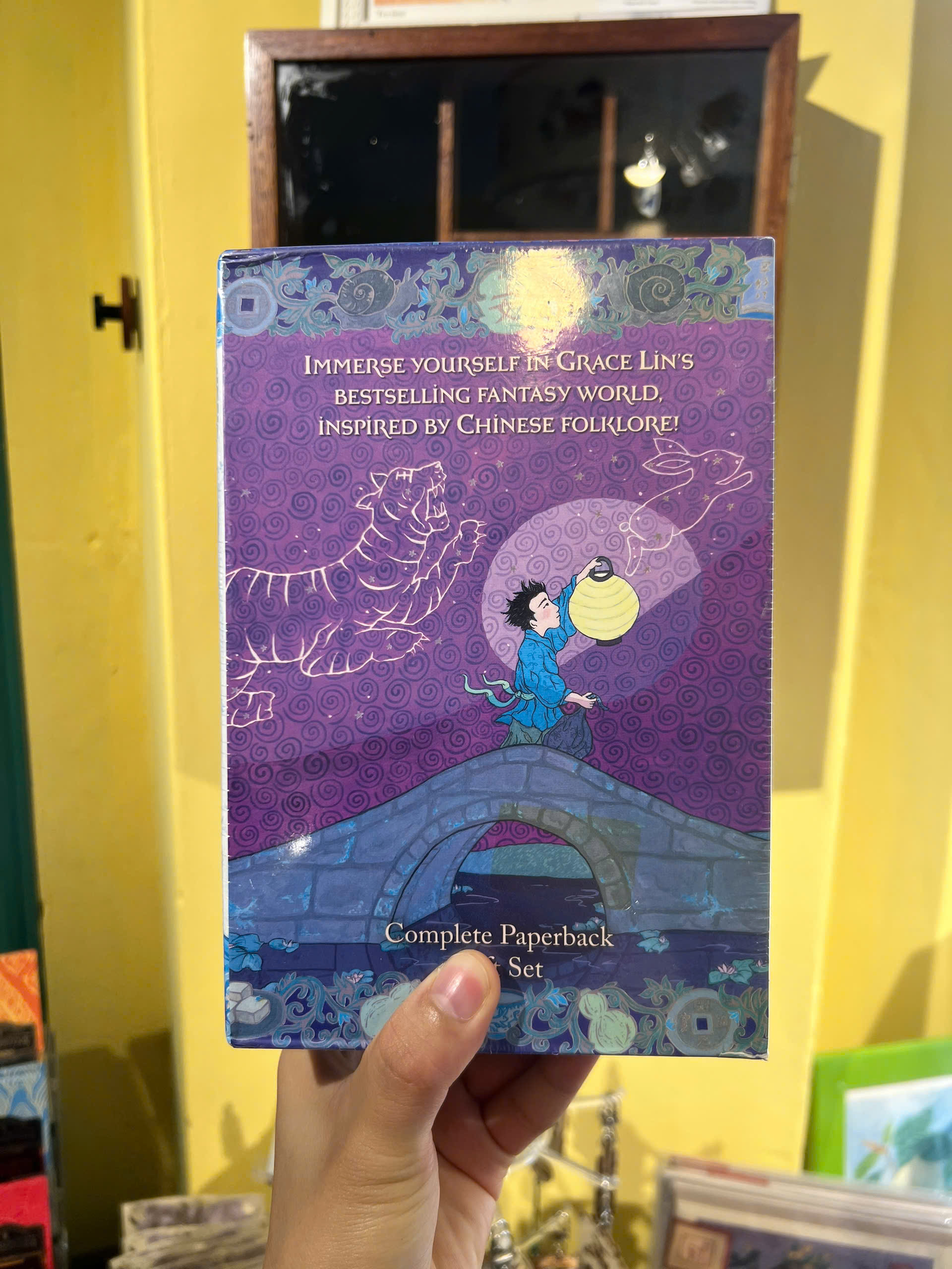 Sách - Where the Mountain Meets the Moon: Complete Paperback Gift Set by Grace Lin / Children English Books