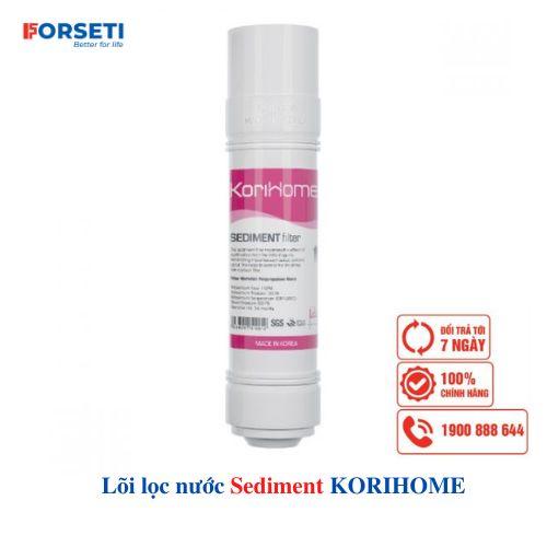 Combo 3 lõi lọc Korihome 1 sediment 1 Pre carbon 1 Post carbon - Hàng Chính Hãng