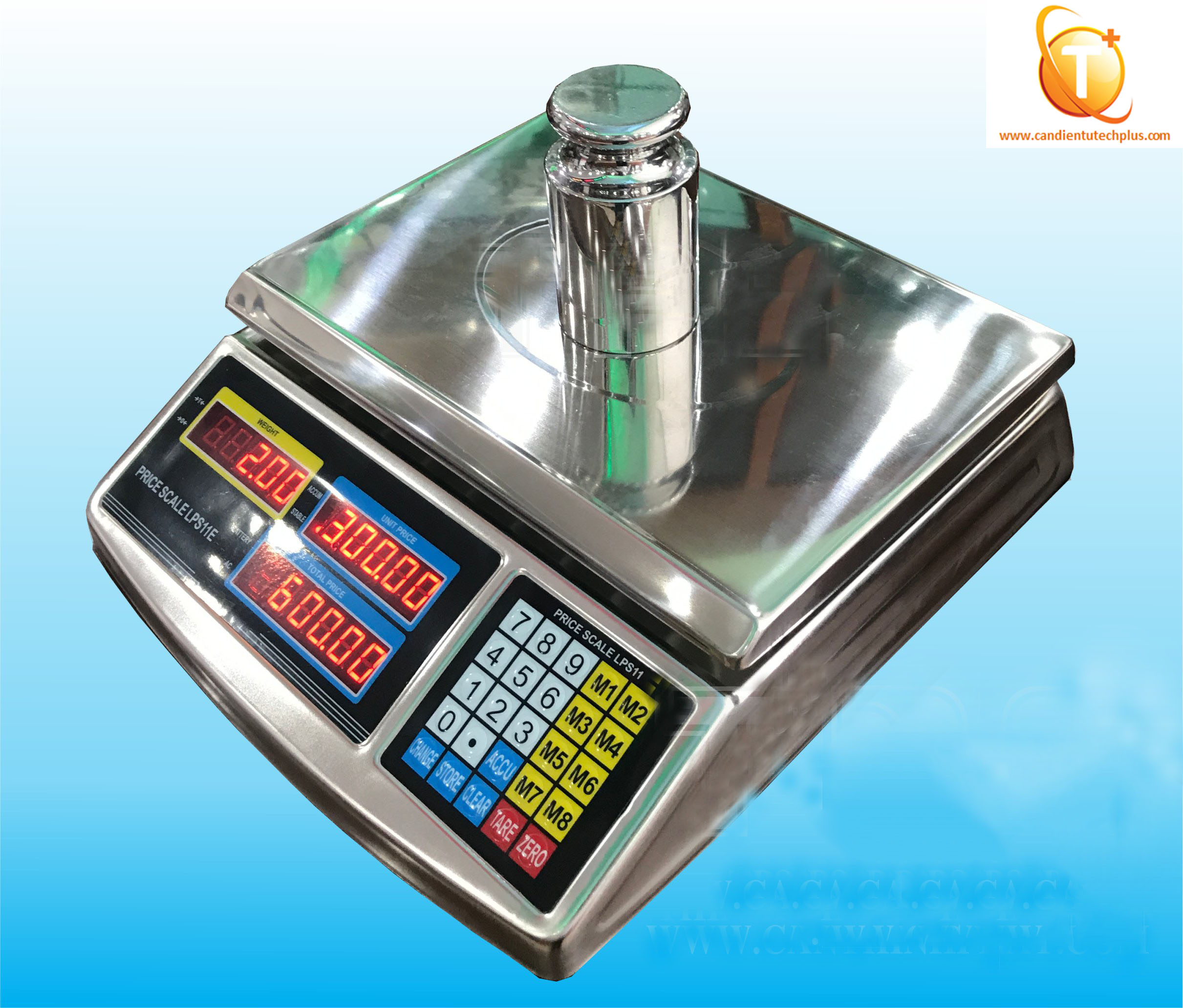 Cân điện tử TPS LPS11E 30kg: cân trái cây, thịt