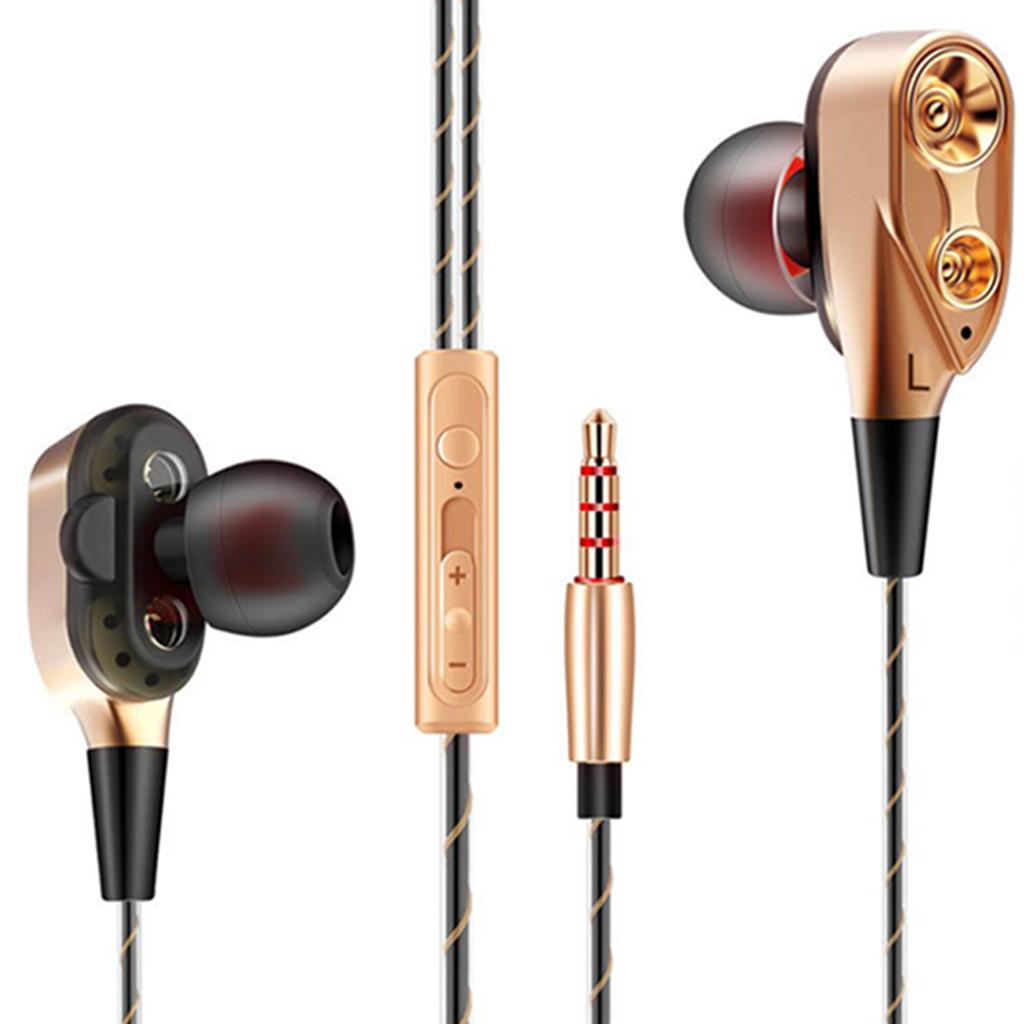 Tai Nghe Dây Thể Thao Kiểu Tai Trong Tai Nghe Tai Nghe Kèn đôi HiFi Bass