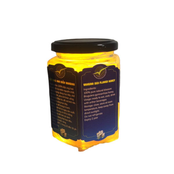 Mật ong hoa biển Vanbina 100ml - Mật ong nguyên chất sạch tự nhiên theo tiêu chuẩn xuất khẩu