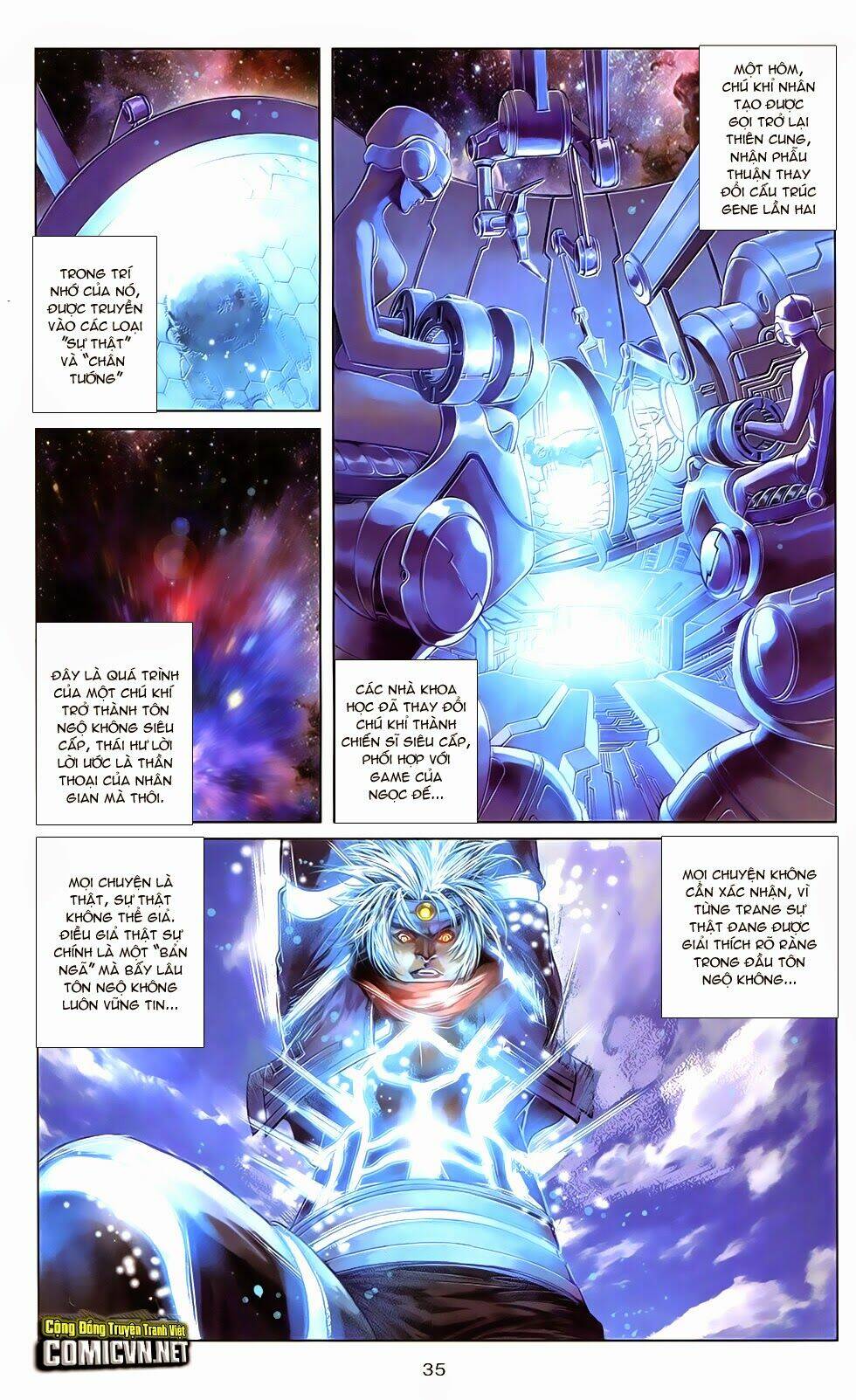 cơ giáp viên thần (ape's god) chapter 4 7