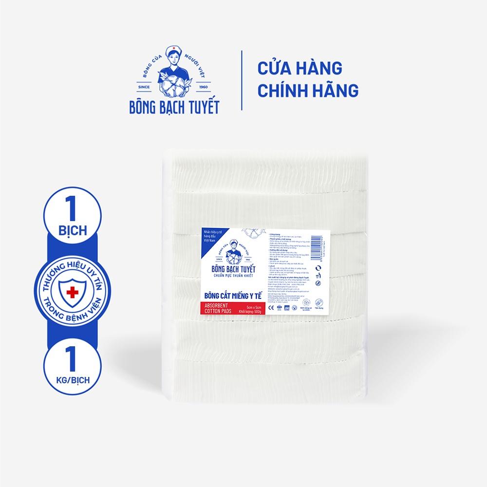 Bông y tế cắt Bông Bạch Tuyết - 1Kg