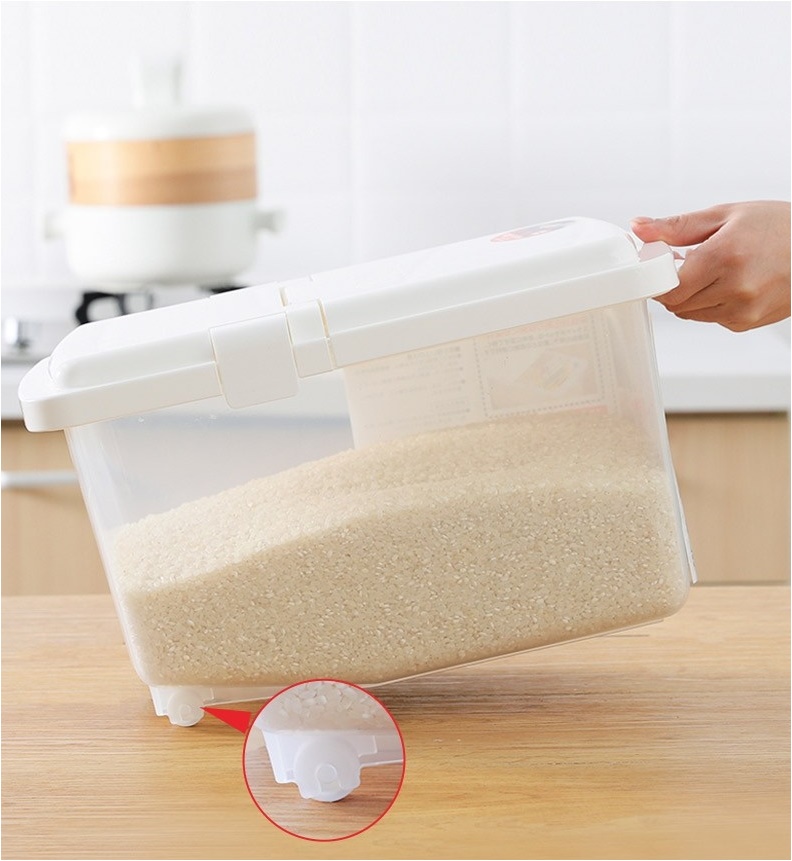 Thùng Đựng Gạo 10Kg - Nội Địa Nhật Bản