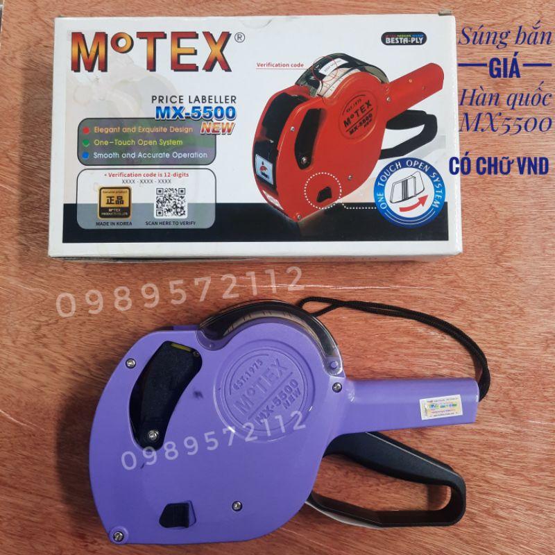 Súng bắn giá Hàn Quốc MoTEX- MX5500,có chữ VND