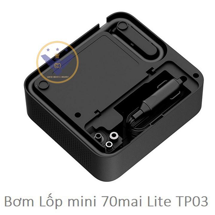 Bơm lốp ô tô mini tự động Xiaomi 70mai Midrive TP03 -bơm lốp mini