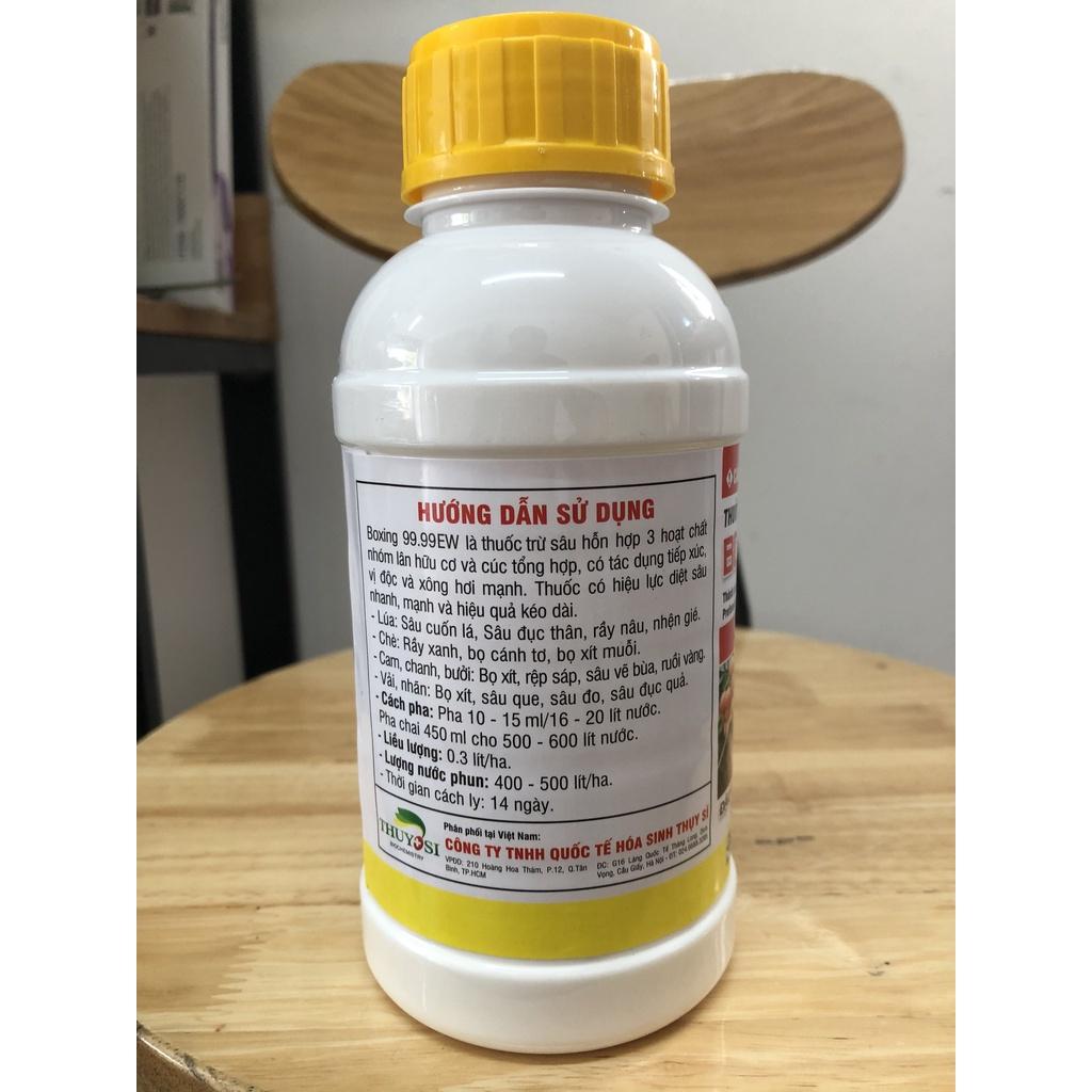 Chế phẩm trừ bù lạch (Bọ trĩ), rầy rệp, sâu đục quả, sâu ăn lá Boxing 450ml