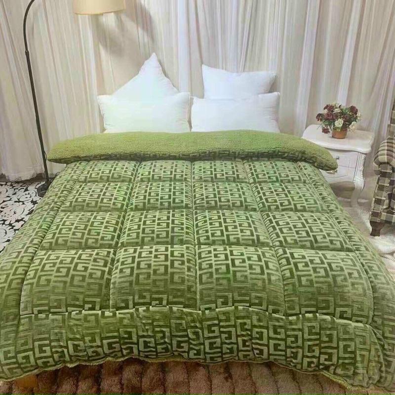 Chăn Lông Chữ Vạn In 3D Nặng 3KG