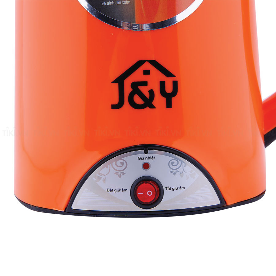 Bình Đun Siêu Tốc 2 Lớp Joyful Life JYEK-17001D - 1.7 Lít - Hàng chính hãng